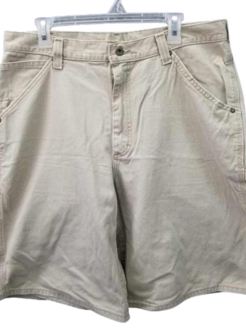 ❤️3/$15 Lee Dungarees Tan Cargo Shorts Men's 38